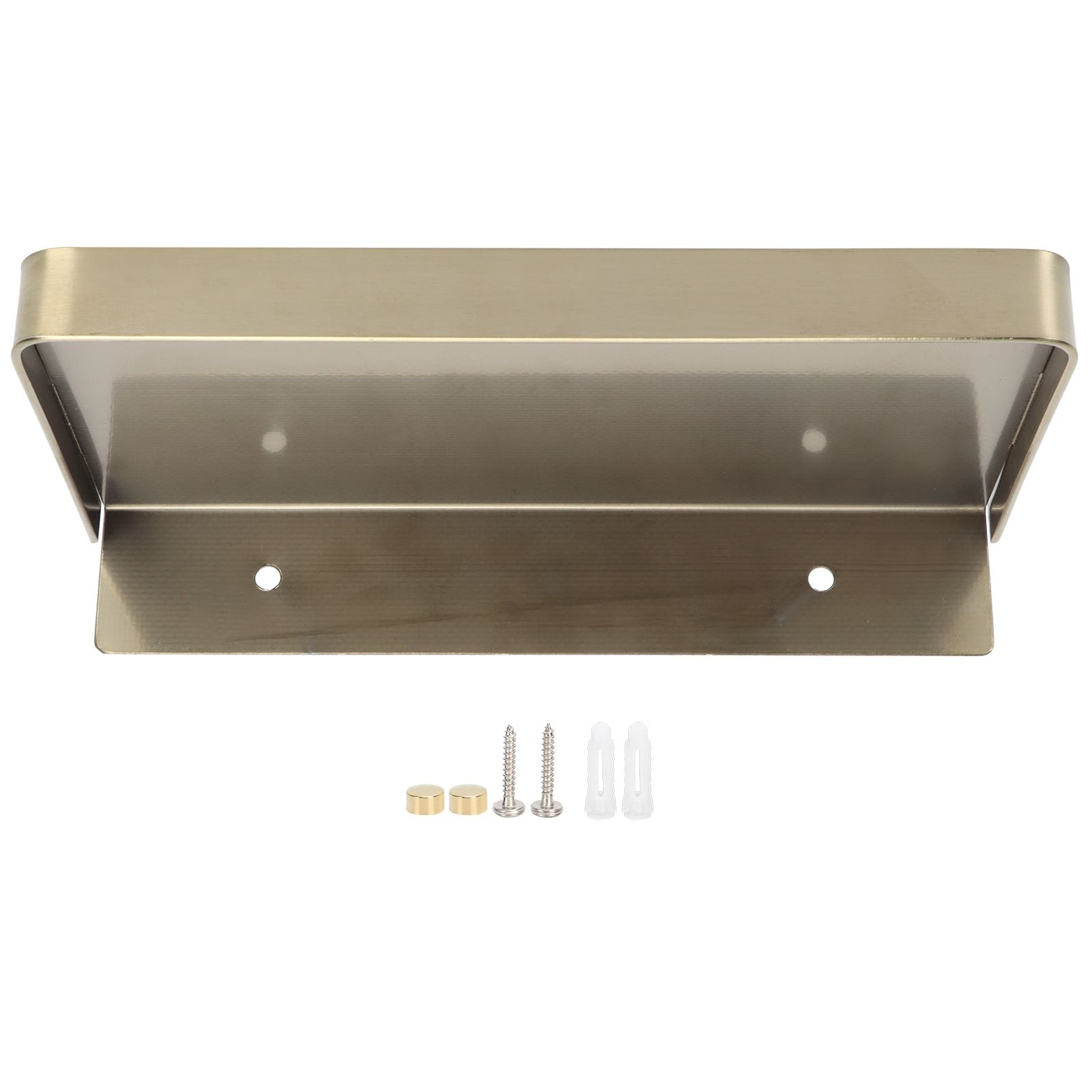 Bathroom Phone Holder Wall Mounted Thick Phone Storage Shelf Toilet Accessory 185x90mmGolden