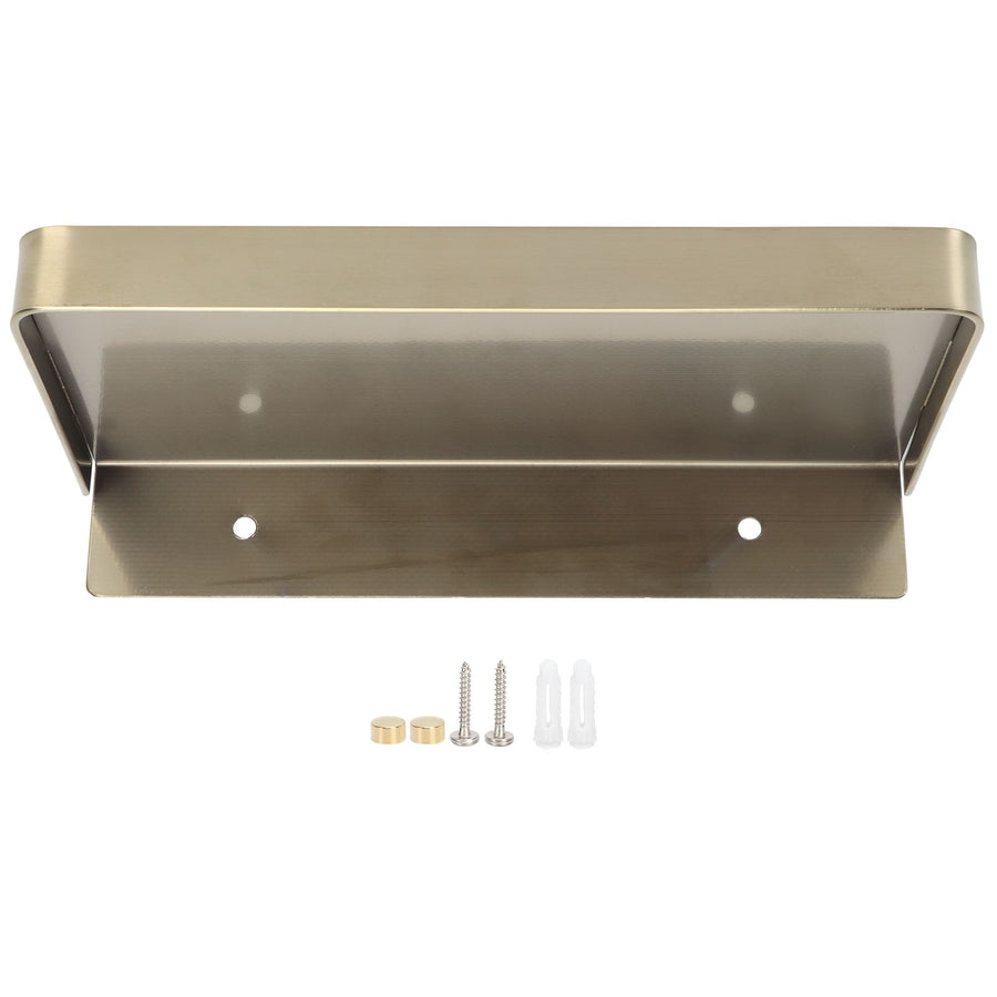 Bathroom Phone Holder Wall Mounted Thick Phone Storage Shelf Toilet Accessory 185x90mmGolden