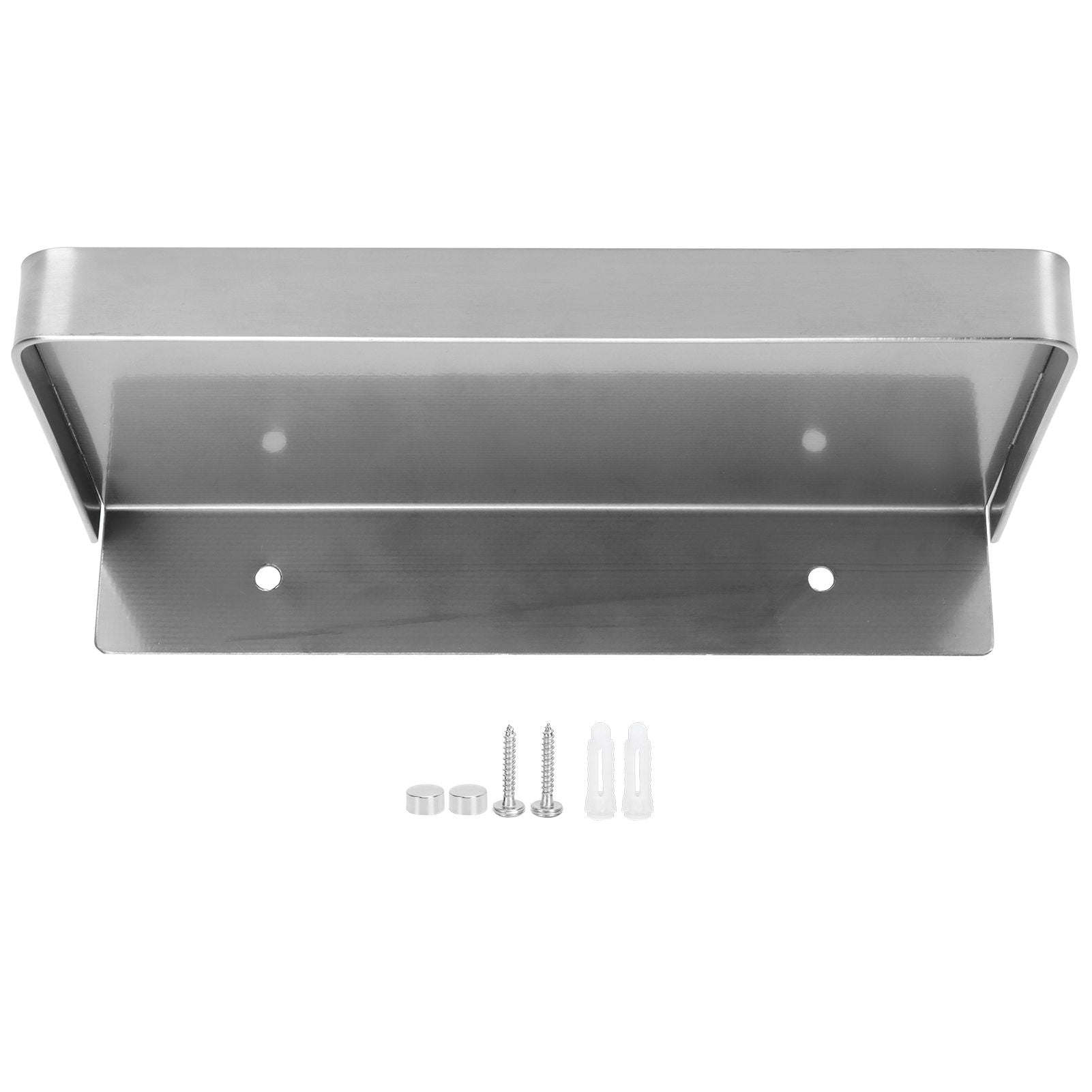 Bathroom Phone Holder Wall Mounted Thick Phone Storage Shelf Toilet Accessory 185x90mmBrushed