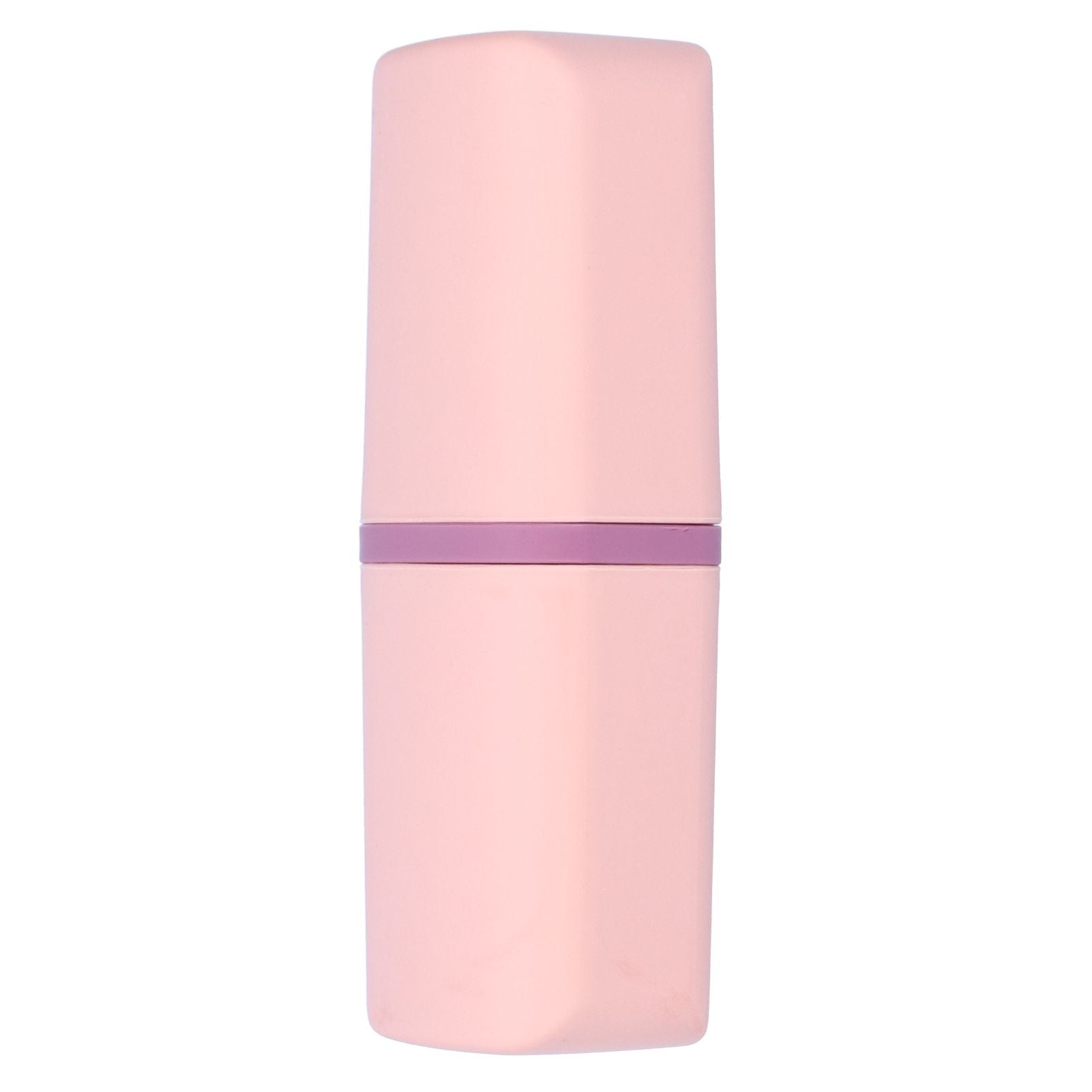 Portable Toothbrush Holder Toothbrush Storage Box Toothpaste Box for Indoor Outdoor Camping TravelPink