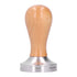 51mm Coffee Tamper Stainless Steel Coffee Powder Press Hammer with Wood Handle Tool