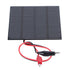 2W 6V Solar Panel Module with Clip DIY Solar Charging Board for Toys Lamp Charger