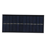 2.5W 9V Solar Panel Polysilicon DIY Solar Charging Board Charger Module Accessories