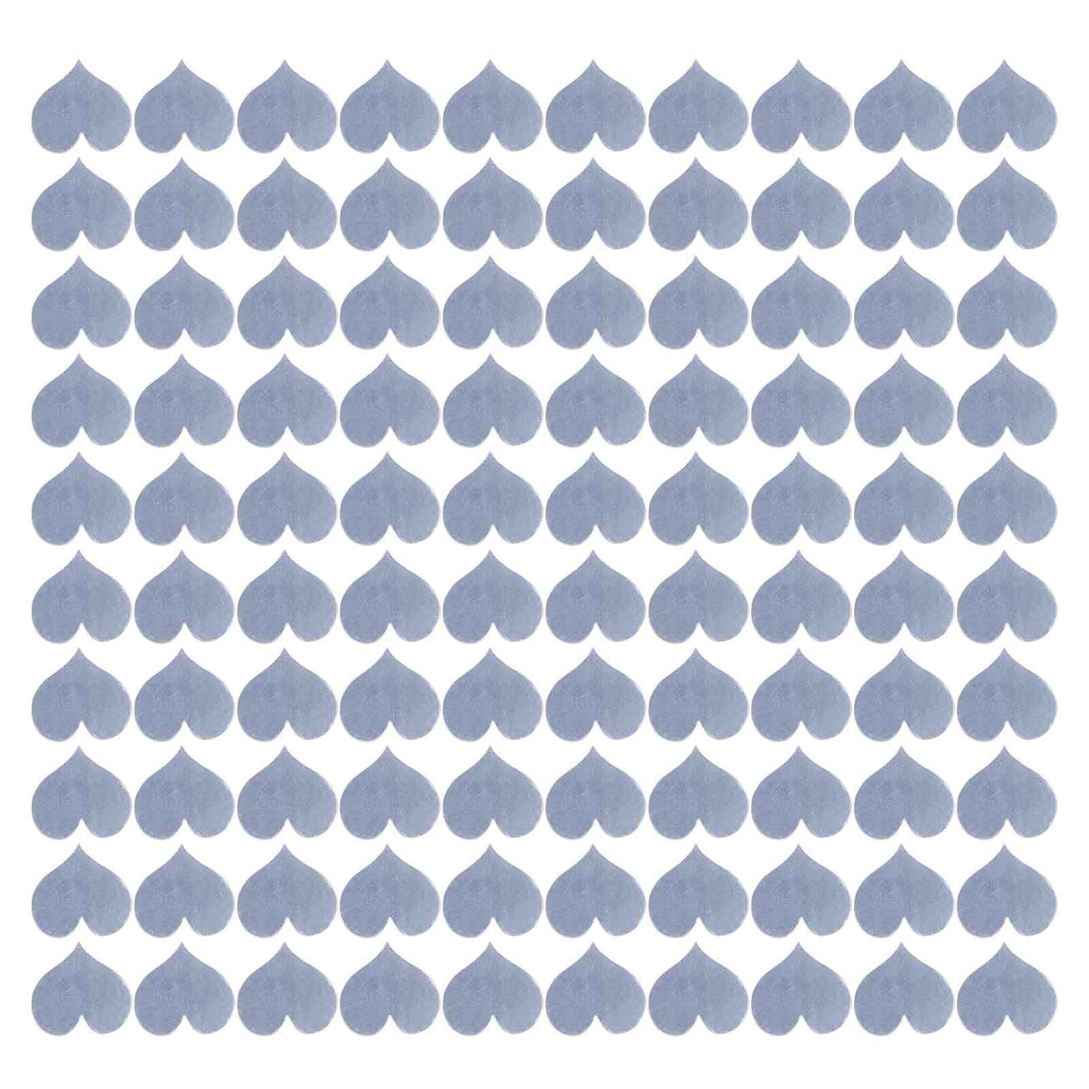 100PCS Self‑Adhesive Mirror Wall Stickers Heart Shape DIY Wall Decal for Home Bedroom Decor