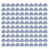 100PCS Self‑Adhesive Mirror Wall Stickers Heart Shape DIY Wall Decal for Home Bedroom Decor