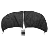 2Pcs Car Sun Shade UV Protection Anti Mosquito Car Rear Side Window Mesh Screens(For Sedan )