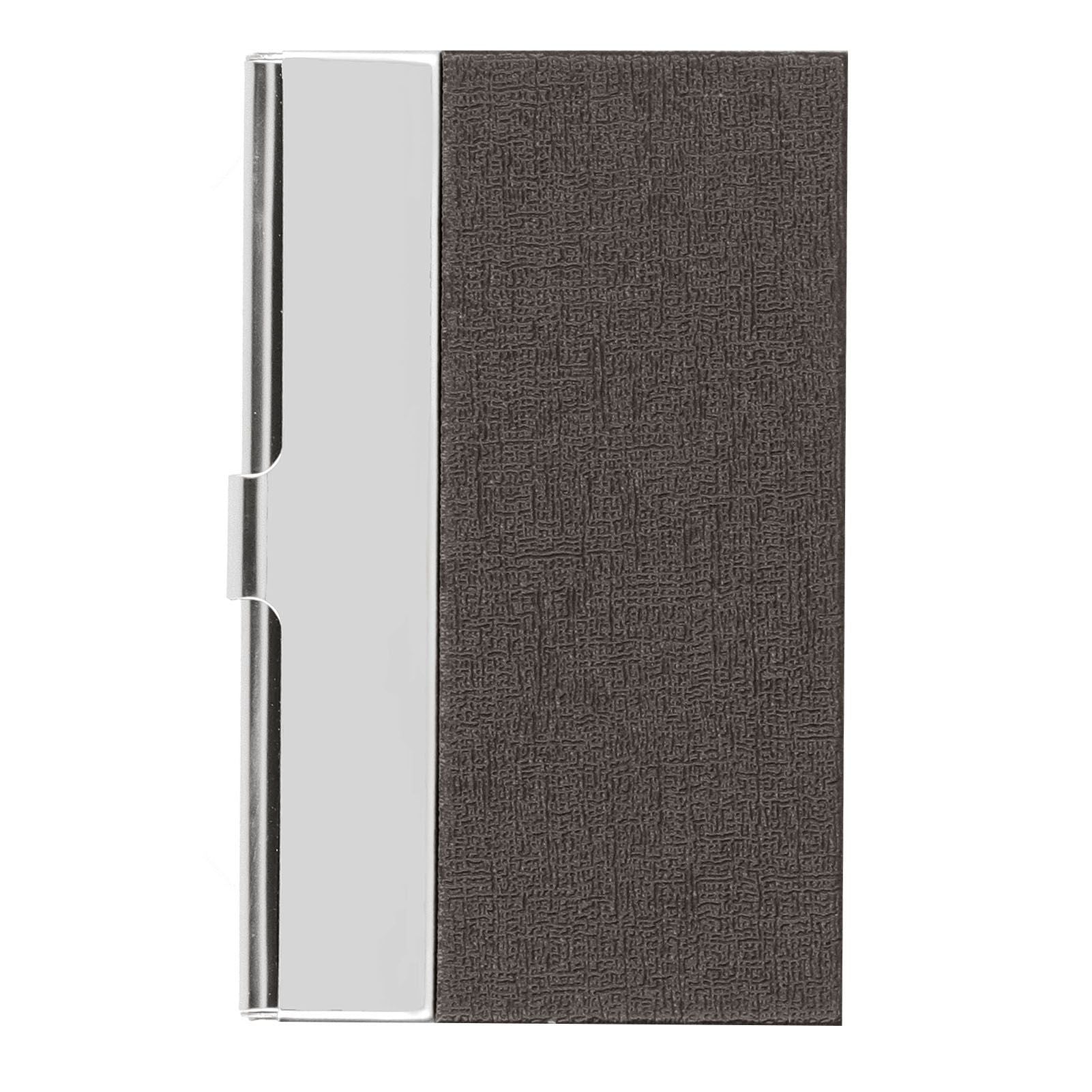 Business Card Holder Stainless Steel Name Card Case for Traveling and Business SuppliesAncient Color 701#