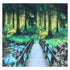 Polyester Tapestry Forest Landscape Pattern Wall Hanging Blanket Bedroom Dormitory Decors230x180cm