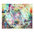 Abstract Geometric Pattern Tapestry Wall Hanging for Living Room Bedroom Art Decor200x150cm