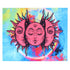 Sun Goddess Pattern Tapestry Wall Hanging for Bedroom Living Room Background Art Decor230x180cm
