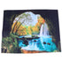 Cave River Landscape Pattern Tapestry Wall Hanging Wall Blanket for Bedroom Decor200x150cm