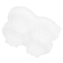 4‑Grid Round Shape Mold Food Grade Silicone Ice Cream Mould for Kitchen Utensils