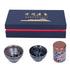 Ceramic Kung Fu Tea Set Tea Canister with Tea Cup for Home Tea House Gift Tea Accessory