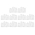 10 Set Cake Spray Mold Cake Embossing Mold Baking Stencils for Home Kitchen Tool