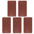 5Pcs Cute Shape Baking Mold Silicone Chocolate Pudding Cake Mold for Kitchen HomeNumber