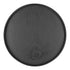 Round Wooden Food Fruit Serving Tray Service Plate for Home Kitchen Hotel Use Black24cm