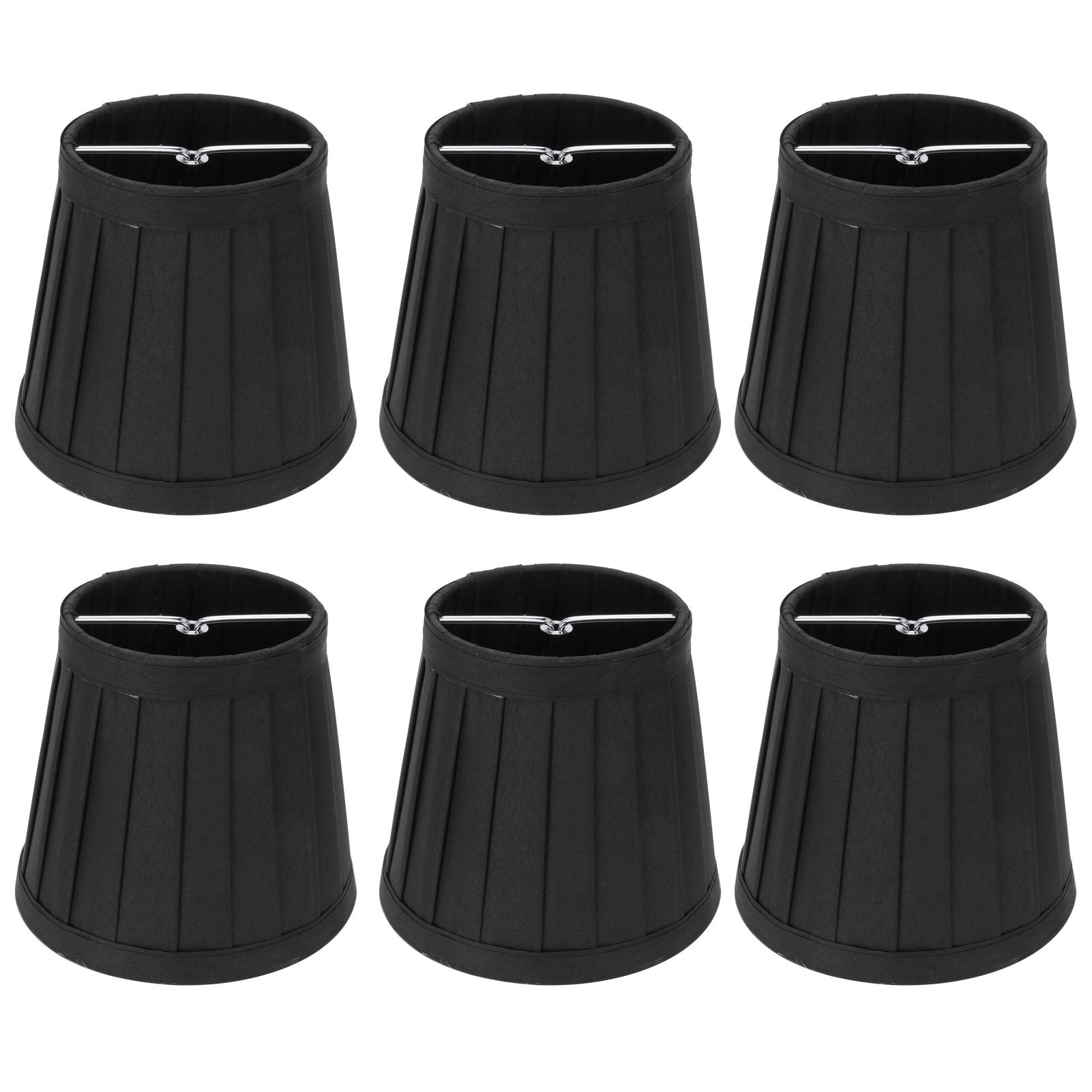 6PCS Modern Cloth Lampshade Chandelier Lamp Shades for E14 Wall Lamp Room Decor