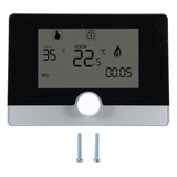 Programmable Thermostat Temperature Controller for Wall hung Boiler Heating System White