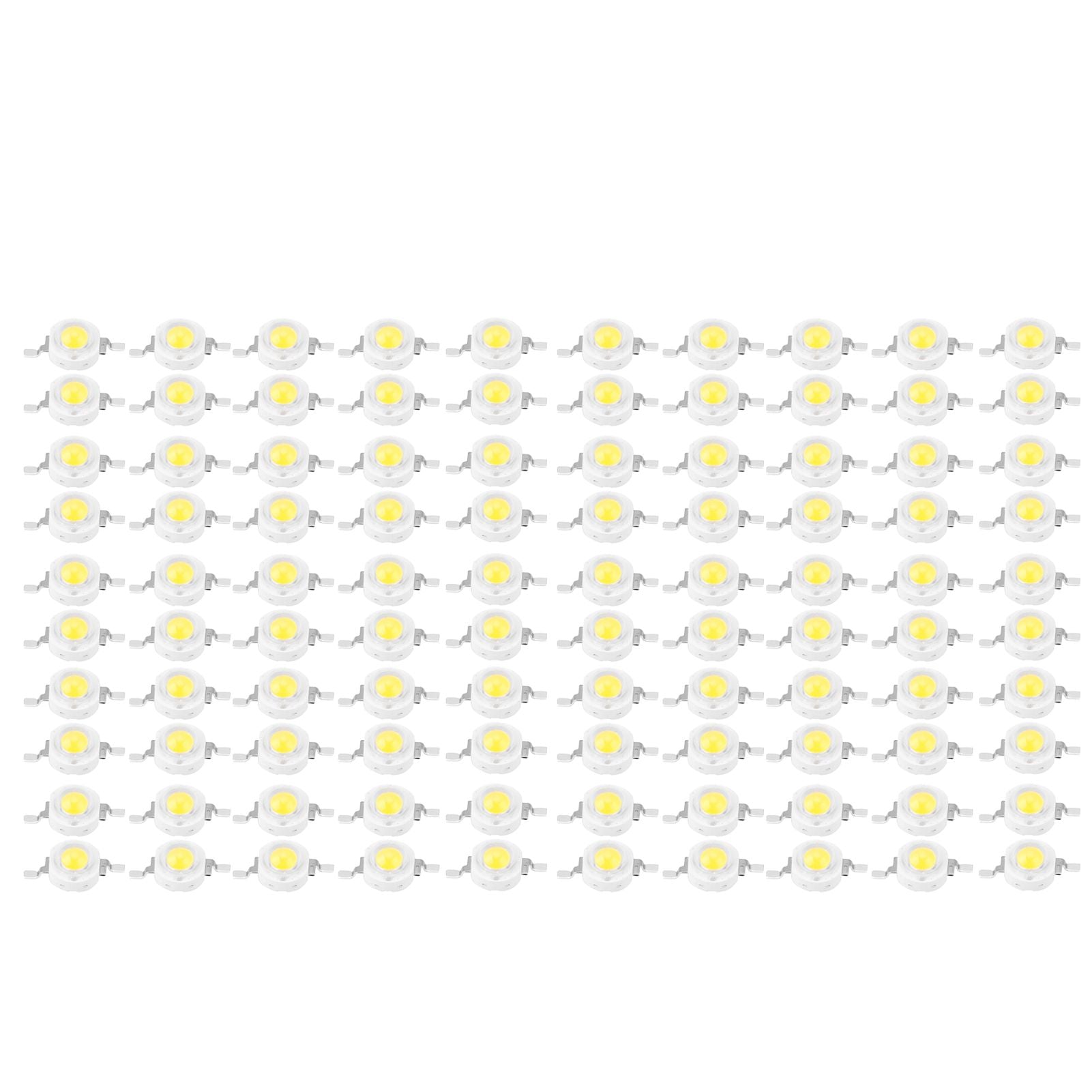3W High Power LED Beads Light Emitting Diode Chips SMD for DIY Lighting Fixtures White
