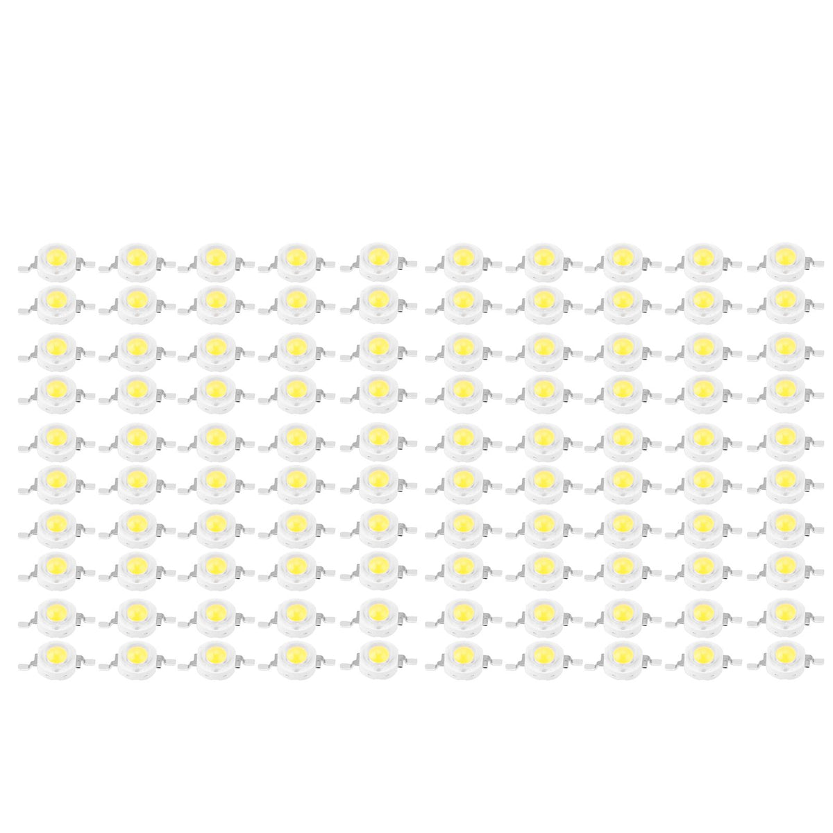 3W High Power LED Beads Light Emitting Diode Chips SMD for DIY Lighting Fixtures White