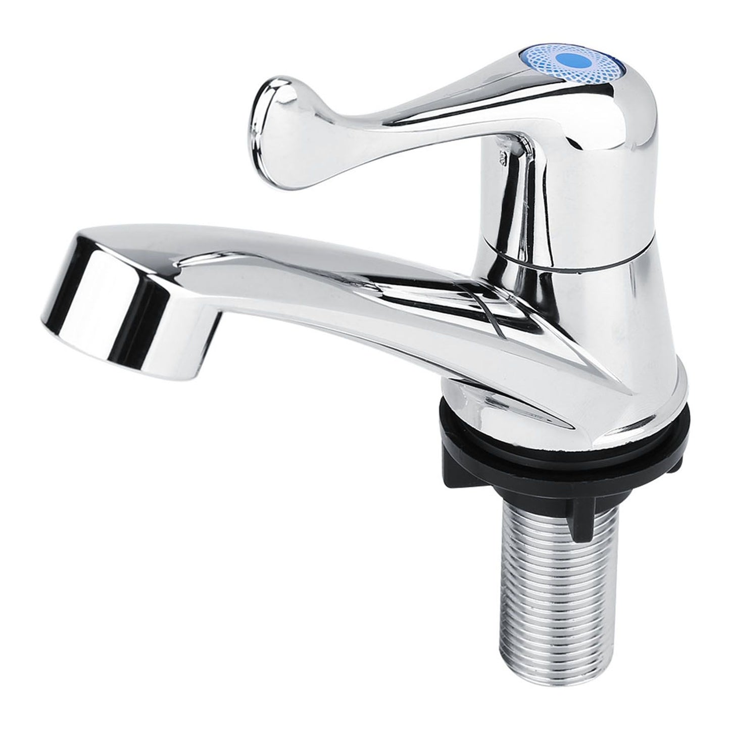 ABS Plastic Single Cold Faucet Water Tap Bathroom Basin Kitchen Sink Accessories(Tail G1/2)