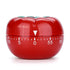 Tomato Shaped Mechanical 60 Minutes Countdown Timer Kitchen Cooking & Baking Helper 6.3 x 4.5cm