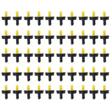 50Pcs Adjustable Flow Pressure Compensating Irrigation Sprinklers Watering Dripper Emitter