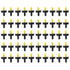 50Pcs Adjustable Flow Pressure Compensating Irrigation Sprinklers Watering Dripper Emitter