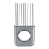 Stainless Steel Onion Holder Fruits Veg Meat Cutter Slicer Peeler Chopper with 10 Prongs