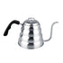 304 Stainless Steel Pour Over Coffee Gooseneck Kettle Teapot with Thermometer Home 1.2L