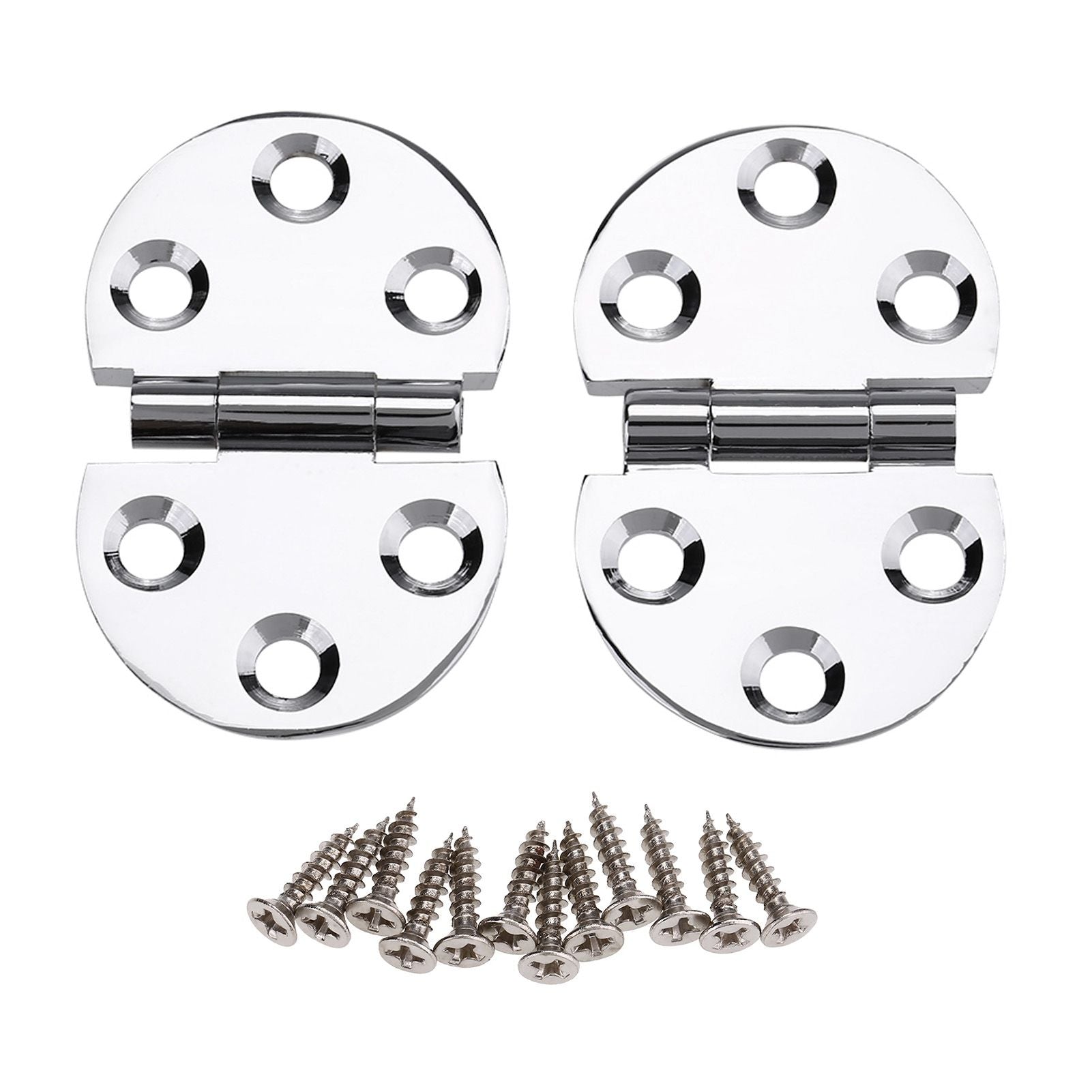 2PCS 180 Degree Copper Hinges for Folding Tabletop Sewing Machine Table
