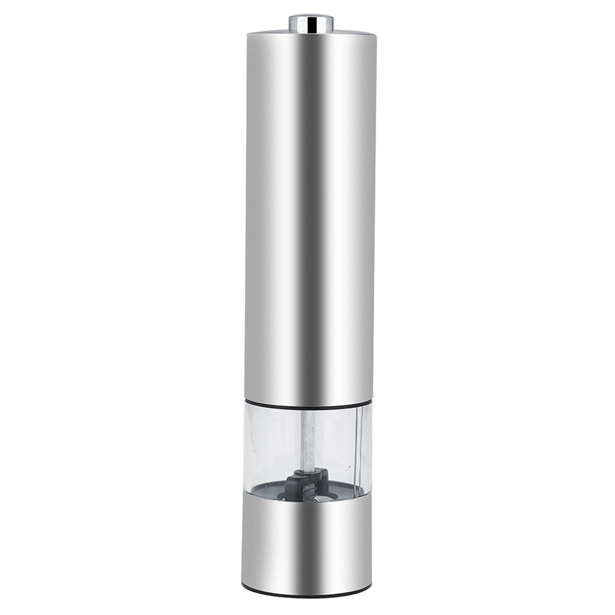 Stainless Steel Electric Salt & Pepper Mill Grinder Adjustable Coarseness Battery Power