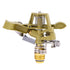 360° Rotary Zinc Alloy Water Irrigation Sprayer Sprinkler For Garden Yard Lawn 1/2 Inch