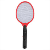 Cordless Battery Power Electric Fly Mosquito Swatter Bug Zapper Racket Insects Killer Red