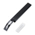 DIY Leather Craft Cutting Thinning Knife With Blades Craft Tool Planing Scraping Black