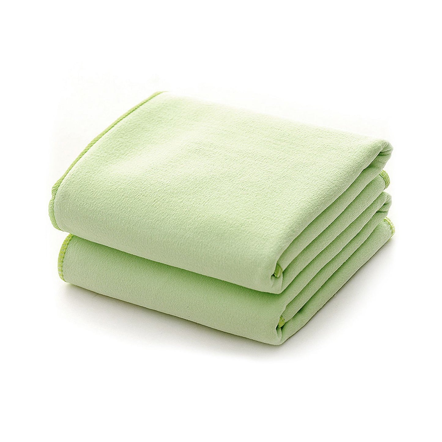 Super Absorbent & Quick Drying Large Towel for Sporting Camping Backpacking Swimming (Green)