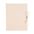 Creative Linen DIY Craft Card Album Scrapbook Simple Loose Leaf with Rope Strap 30 Pages(Beige)