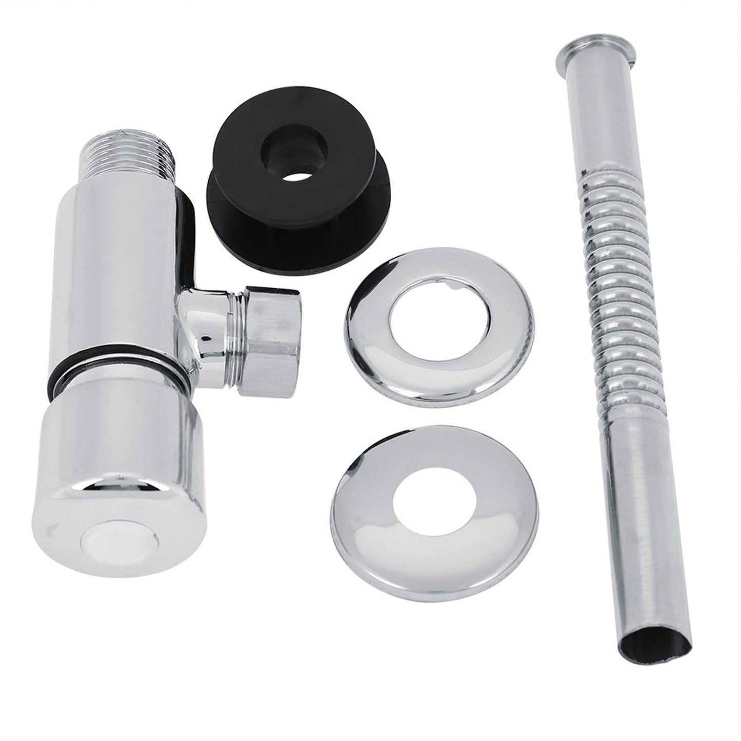 Durable Zinc Alloy Flush Valve Office Hotel Bathroom Toilet Hand Pressing Flushing Tool