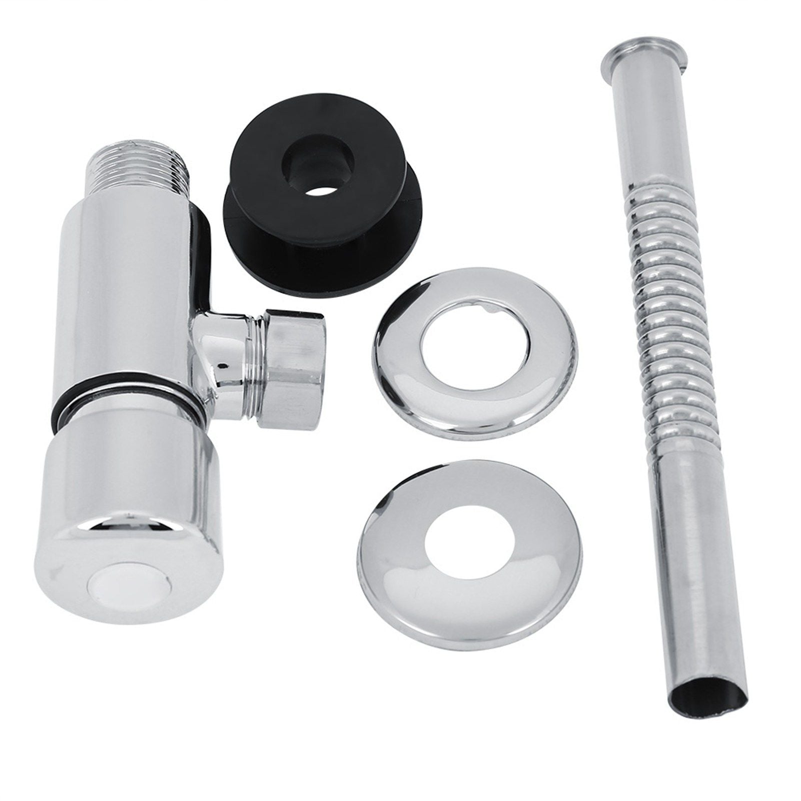 Durable Zinc Alloy Flush Valve Office Hotel Bathroom Toilet Hand Pressing Flushing Tool