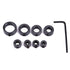 8pcs/set 3~16mm Drill Depth Stop Collars Assortment Set with Hex Wrench Woodworking Tool