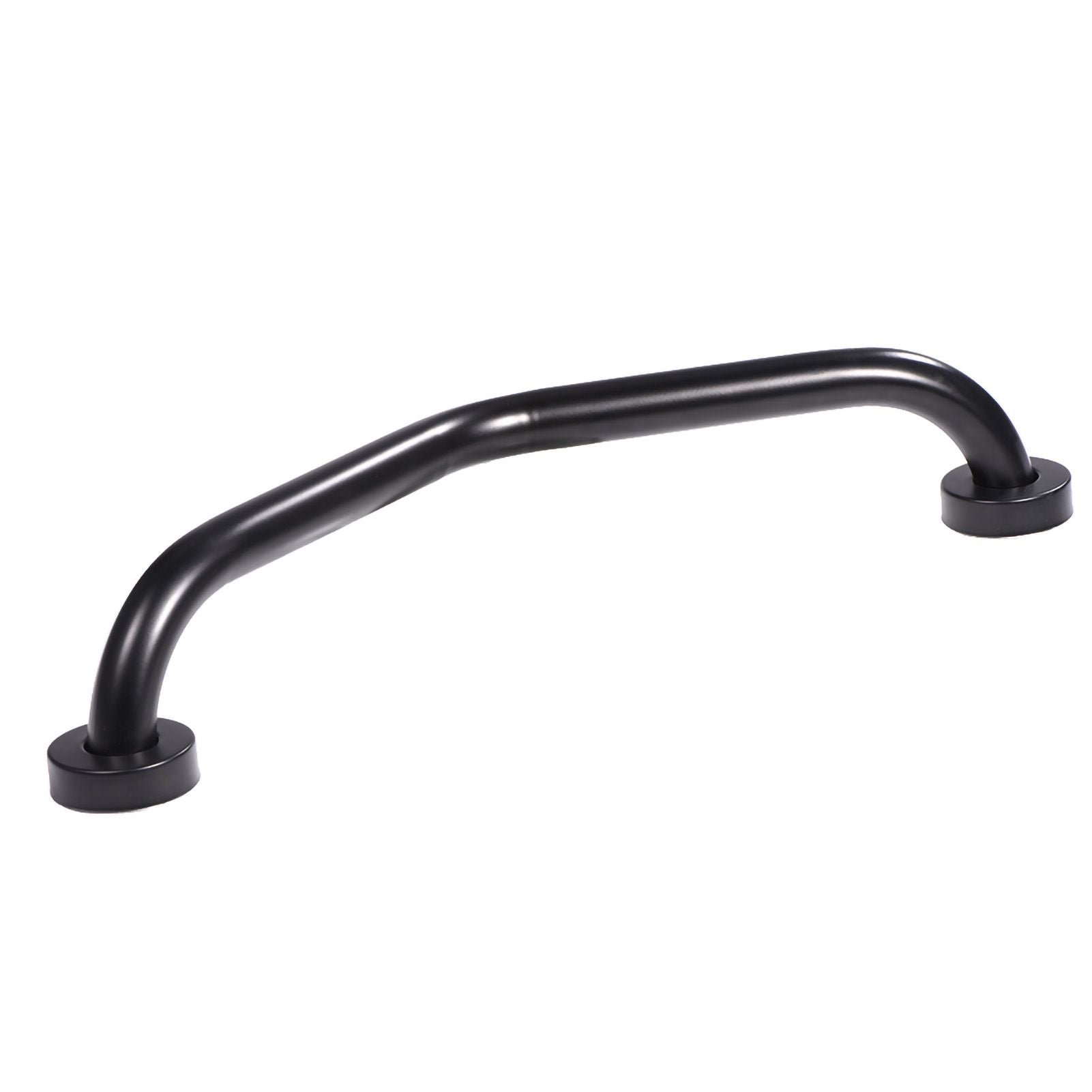 Stainless Steel Curved Shower Tub Safety Grab Bar Towel Rack Wall Mounted Bathroom Handrail
