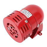 Motor Horn Buzzer Siren 110 Decibels Mini Electric Warning Strobe Siren Horn Sound Buzzer Alarm for Factories Schools Ranches Home AC 110V 102x75mm 0.90A