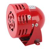 Motor Horn Buzzer Siren 110 Decibels Mini Electric Warning Strobe Siren Horn Sound Buzzer Alarm for Factories Schools Ranches Home DC 24V 77x75mm 2.50A