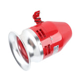 Electric Motor Siren 125dB Motor Driven Buzzer Sound Alarm Horn Siren for Home Factory School Ranch Entertainment Venue DC12V 12.4A