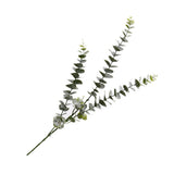 Eucalyptus Stems Decor Artificial Eucalyptus Leaves 3 Branches Real Touch Faux Greenery Plant for Wedding Home Party Office