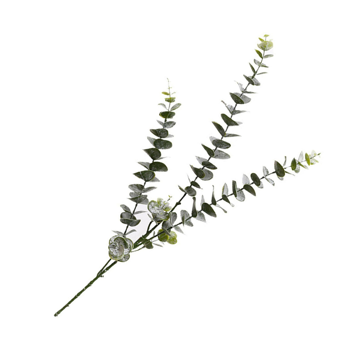 Eucalyptus Stems Decor Artificial Eucalyptus Leaves 3 Branches Real Touch Faux Greenery Plant for Wedding Home Party Office