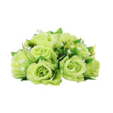 Flower Balls Bouquet Silk Cloth Simulation Bouquet Prop for Car Auditorium Hall Decoration Green