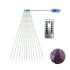 Christmas Tree Decorative Lights String Garden Layout Waterfall Lights Party Camping Atmosphere Lights LED Water Lights
