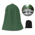 Garden Fountain Statue Protective Cover Silver Coated Oxford Cloth Waterproof Windproof Fountain Protector