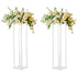 Wedding Acrylic Road Lead Flower Stand Cylinder Vase Flower Arrangement Wedding Decoration